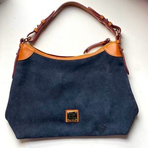 Dooney & Bourke “Suede Hobo” purse